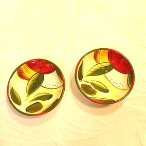 The Pampered Chef Oil Dipping Dishes Set Of 2 Oil Cruet Dishes.